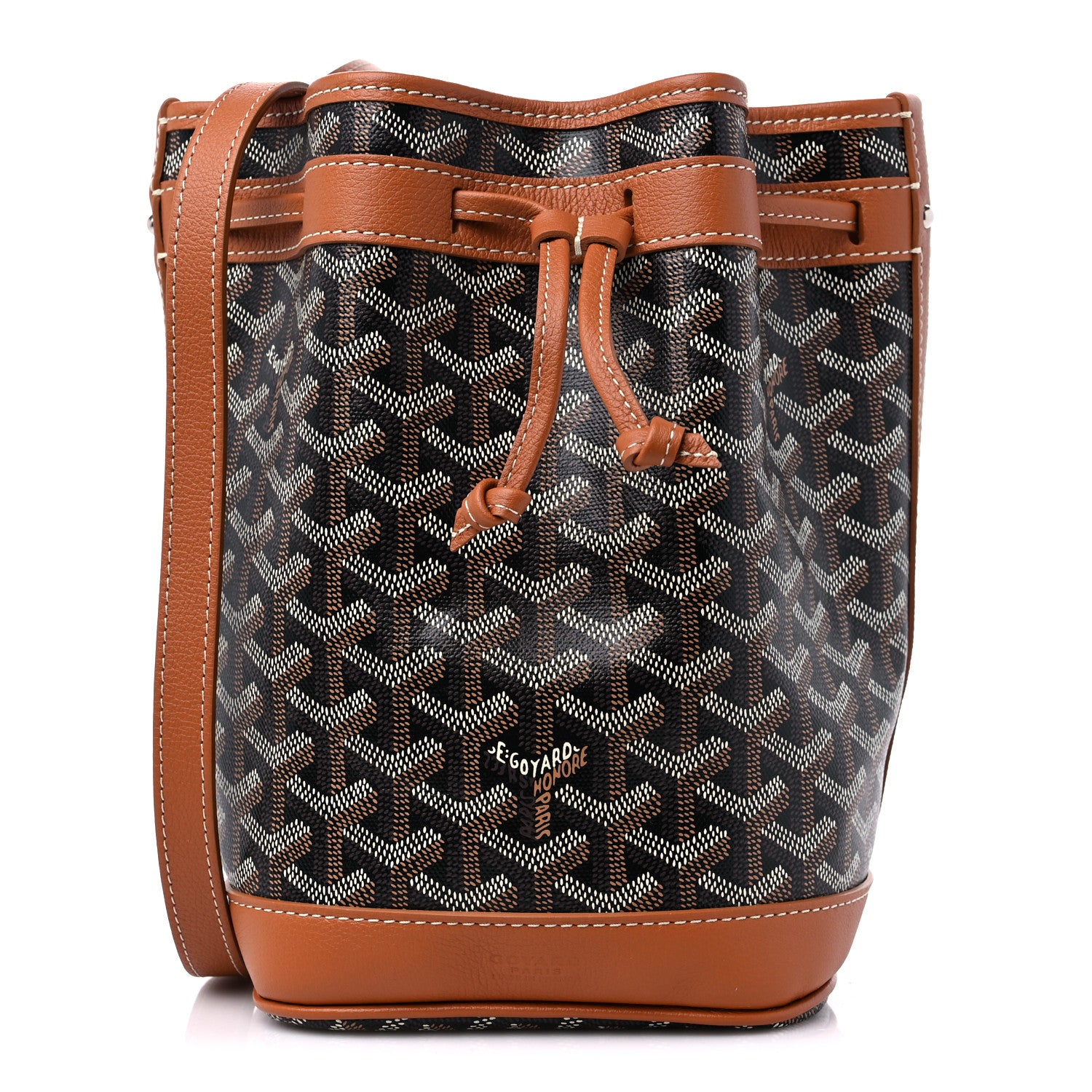 Goyard Goyardine Petit Flot Black Gold 1 of 7