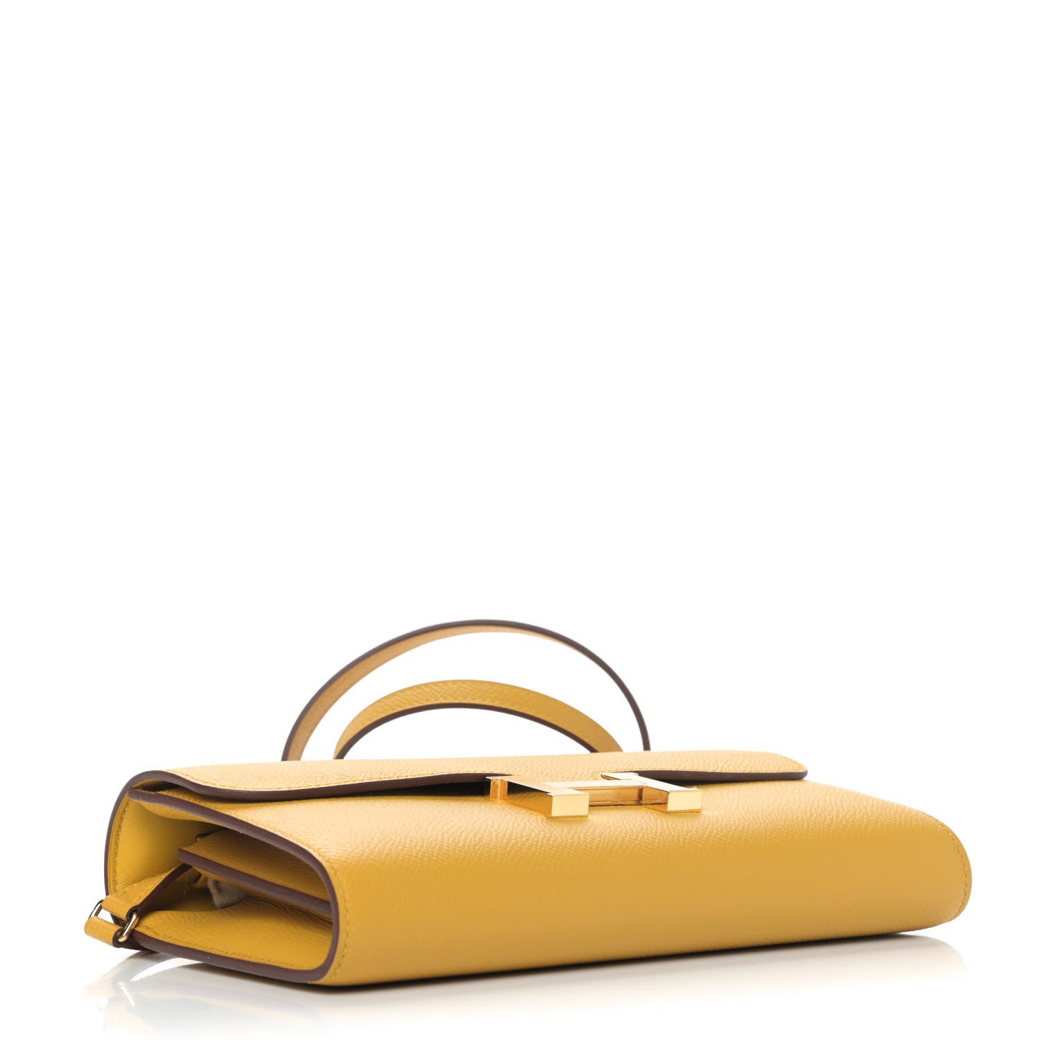 Hermes Epsom Constance Long Wallet To Go Jaune Ambre 3 of 4