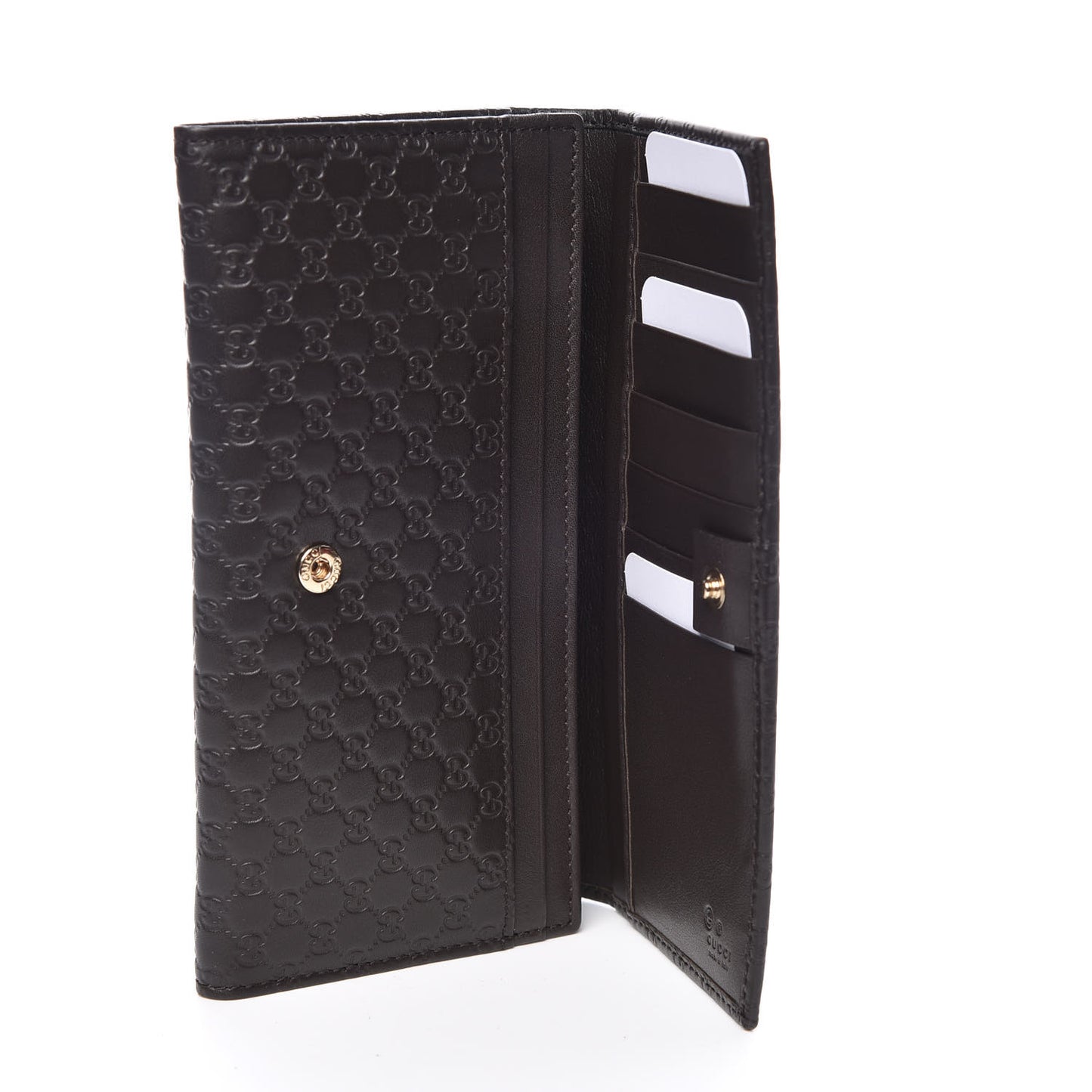 Soft Microguccissima Continental Wallet Testa Di Moro