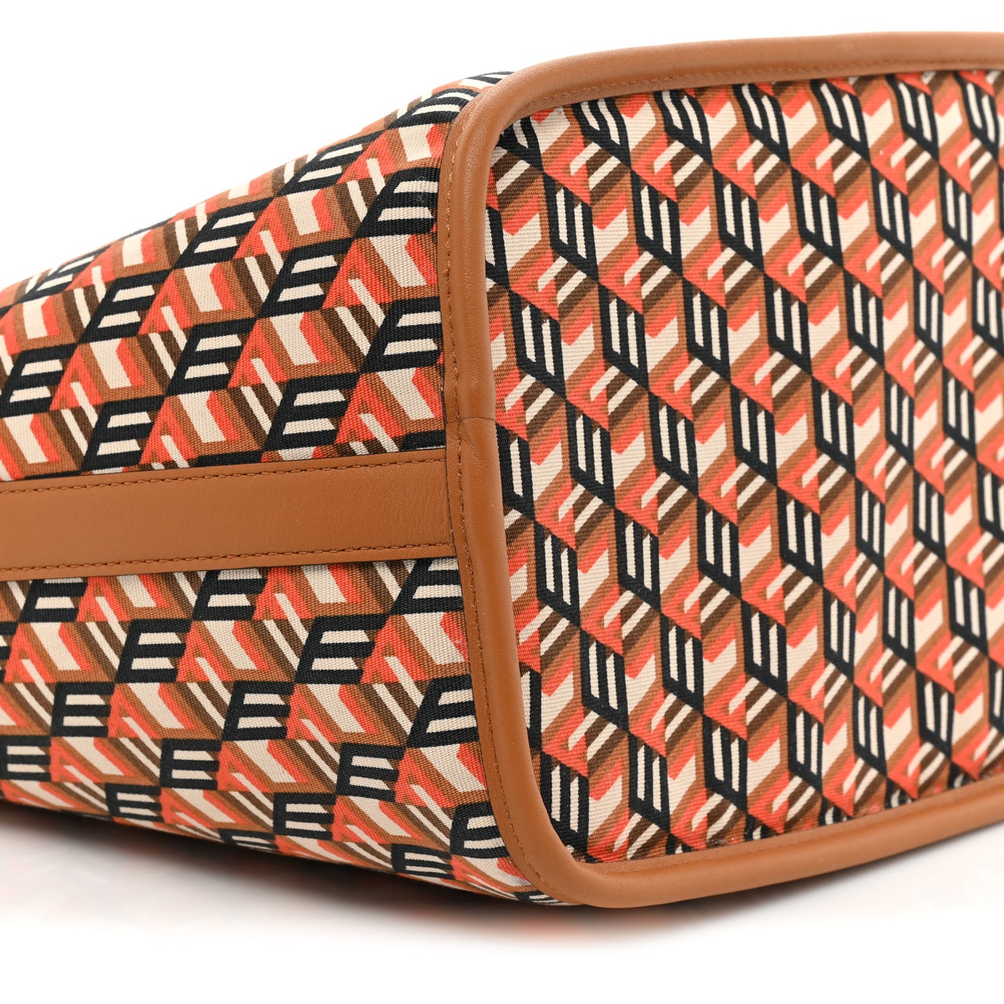 Visetos Medium Liz Reversible Shopper Tote Cognac