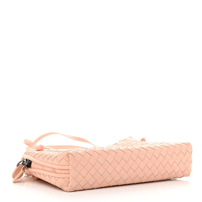 Bottega Veneta Nappa Intrecciato Nodini Crossbody Messenger Nude 4 of 12
