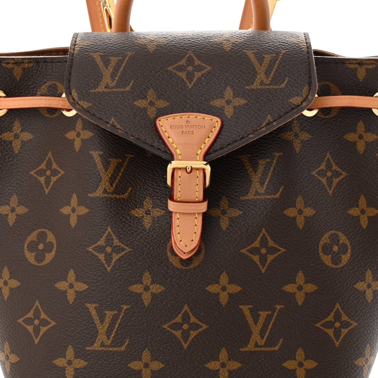 Louis Vuitton Monogram Montsouris BB Backpack Natural 8 of 10