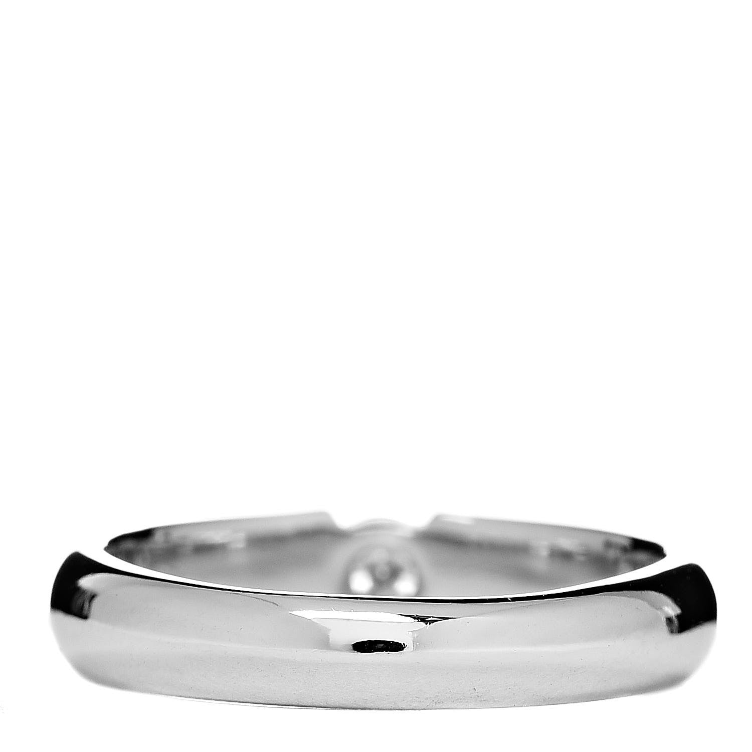 Tiffany Platinum Diamond .19ct Etoile Solitaire Ring 52 6 3 of 4