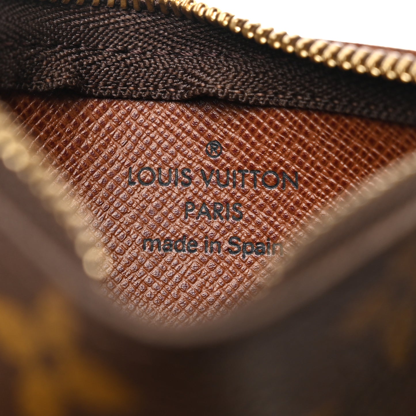 LOUIS VUITTON Monogram Key Pouch