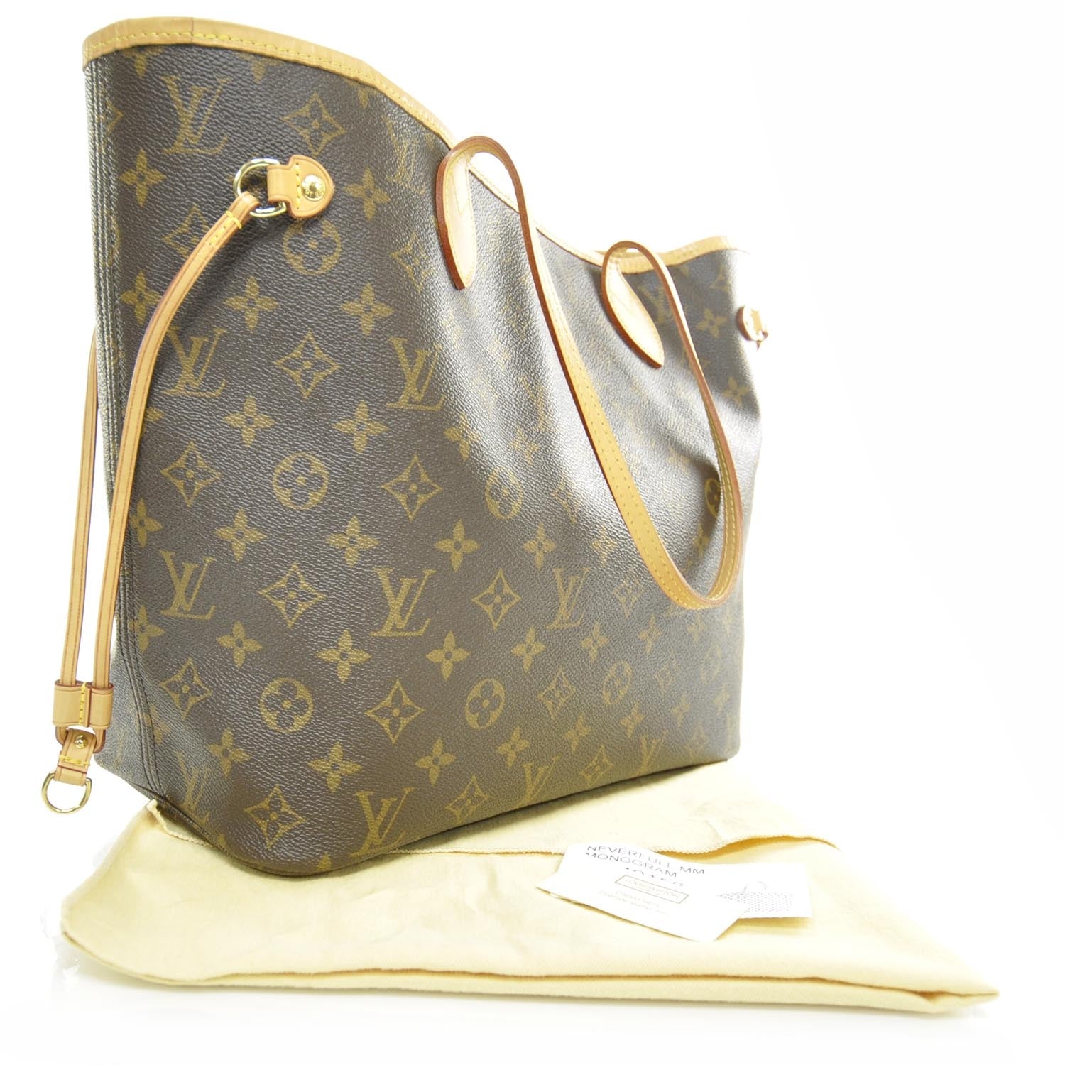 Louis Vuitton Monogram Neverfull MM 3 of 8
