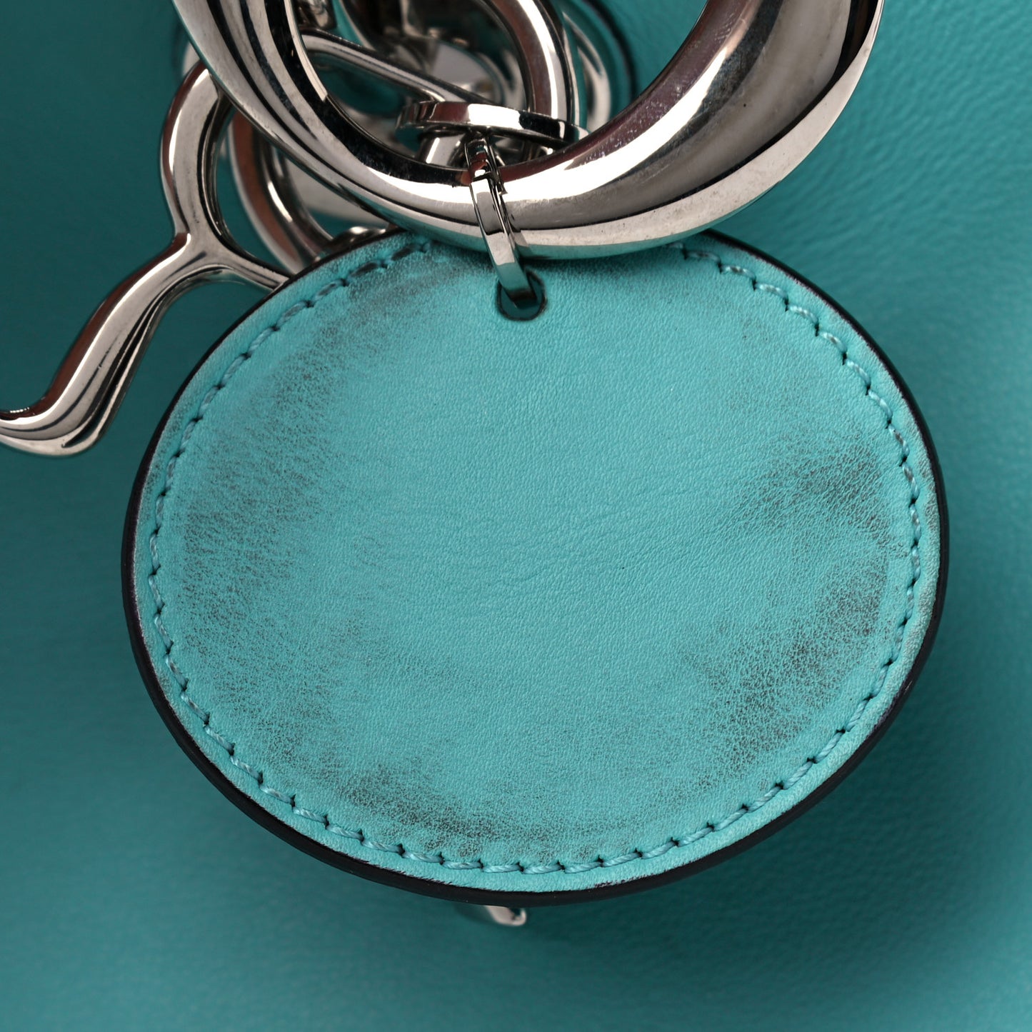 Smooth Calfskin Medium Diorissimo Tote Blue