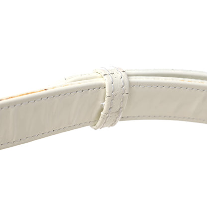 Christian Dior Patent Micro-Cannage Medium Lady Dior White 13 of 13