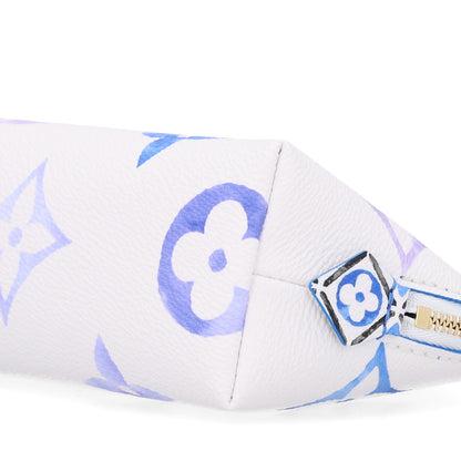 Louis Vuitton Monogram Giant By The Pool Cosmetic Pouch PM Blue 9 of 9