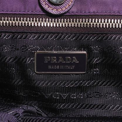 Prada Nylon Fiocco Bow Tote Viola 7 of 20