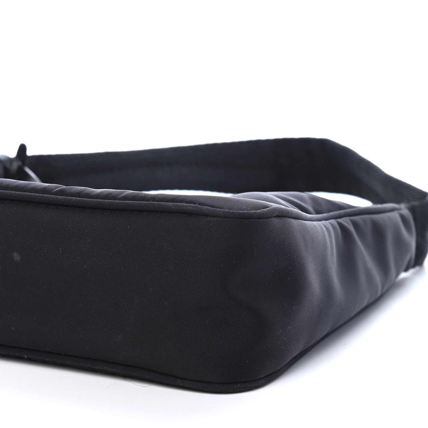 Prada Tessuto Nylon Mini Re-Edition 2000 Bag Black 9 of 10