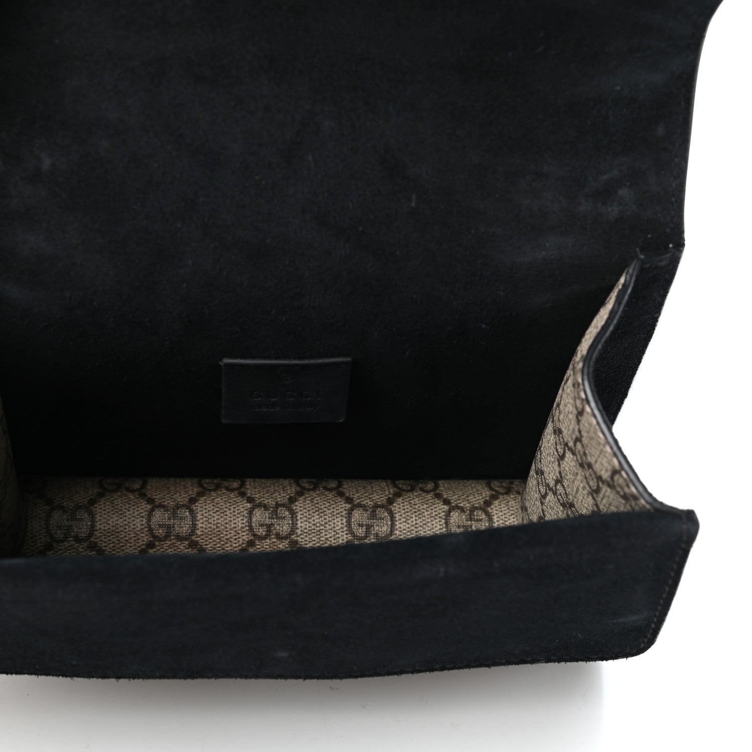 Gucci GG Supreme Monogram Mini Dionysus Shoulder Bag Black 5 of 9