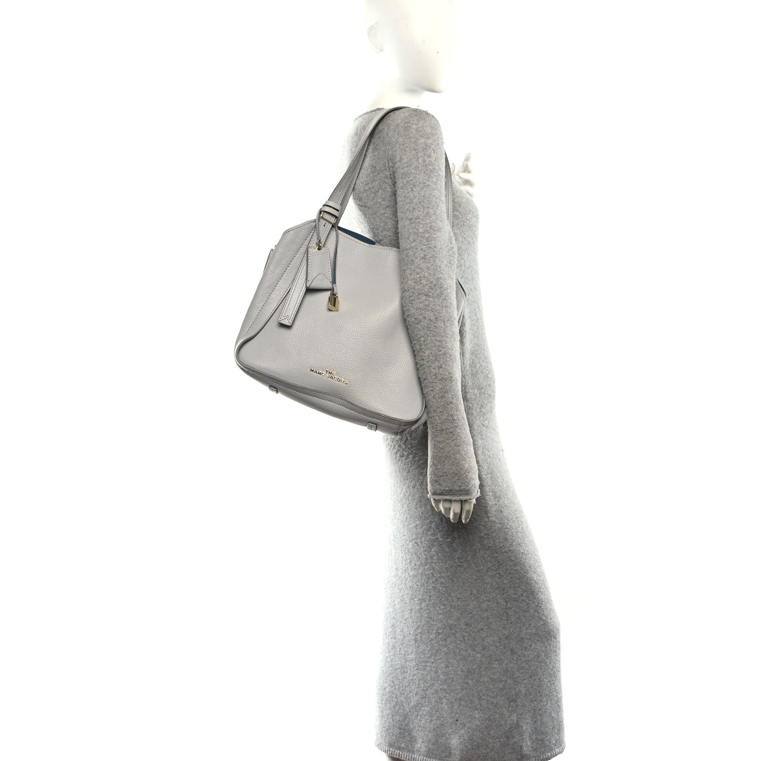 Marc Jacobs Grained Calfskin The Director Tote Harbor Mist 2 of 9