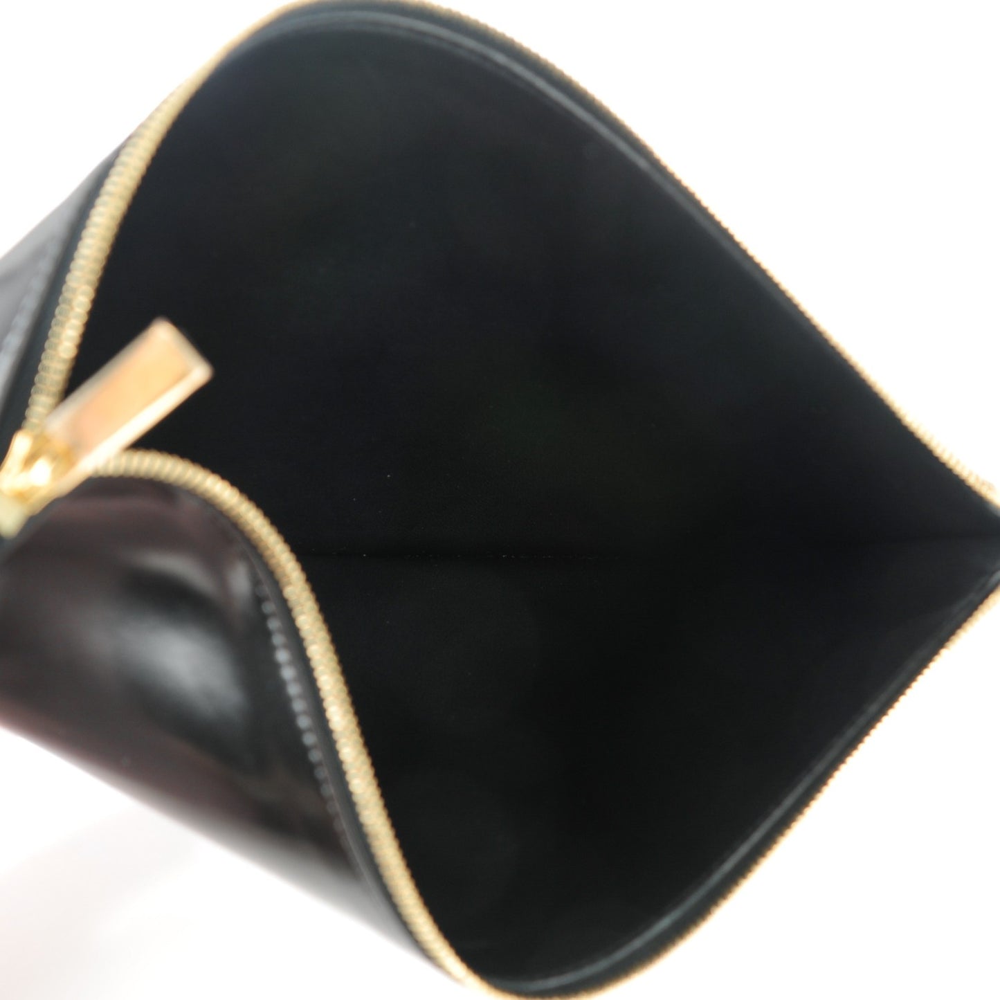 Spazzolato Calfskin Clutch Black