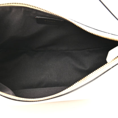 Fendi Vitello Grace Matte Small Fendigraphy Hobo Bag White Ice 5 of 11
