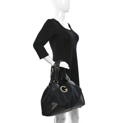 Gucci Monogram Charlotte Tote Black 2 of 9