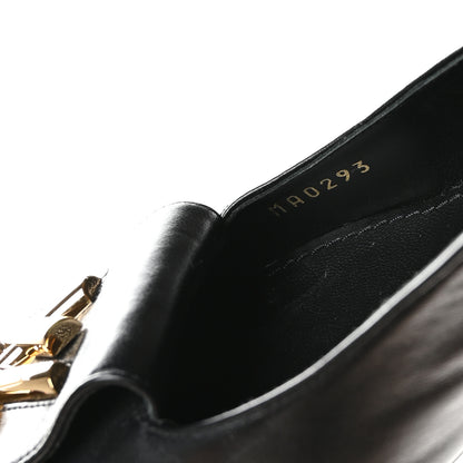 Louis Vuitton Lambskin Shake Slingback Pumps 39 Black 8 of 9