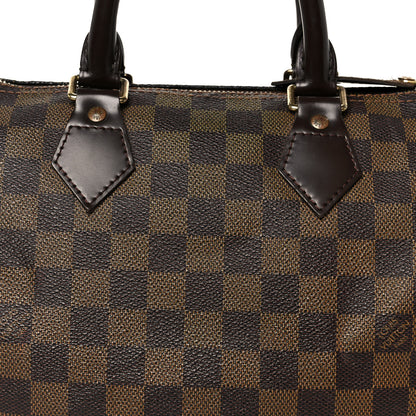 Louis Vuitton Damier Ebene Speedy 25 10 of 12