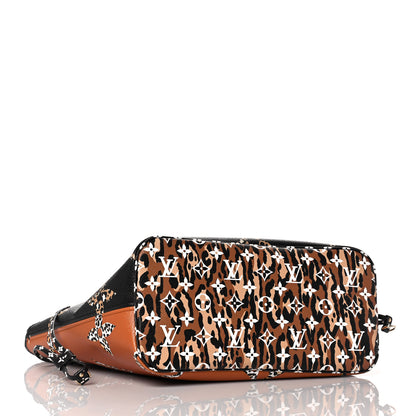 Louis Vuitton Monogram Giant Jungle Neverfull MM Black 5 of 9