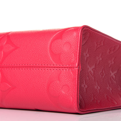 Louis Vuitton Empreinte Monogram Giant Onthego PM Freesia 10 of 10