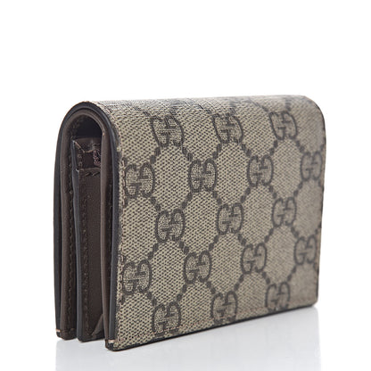 Gucci GG Supreme Monogram Card Case 3 of 8