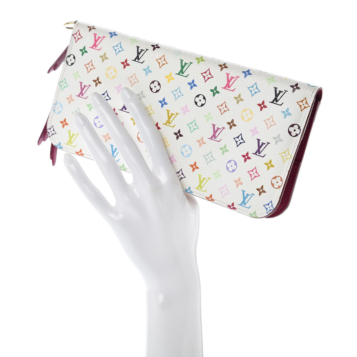Monogram Multicolor Insolite Wallet White Figue