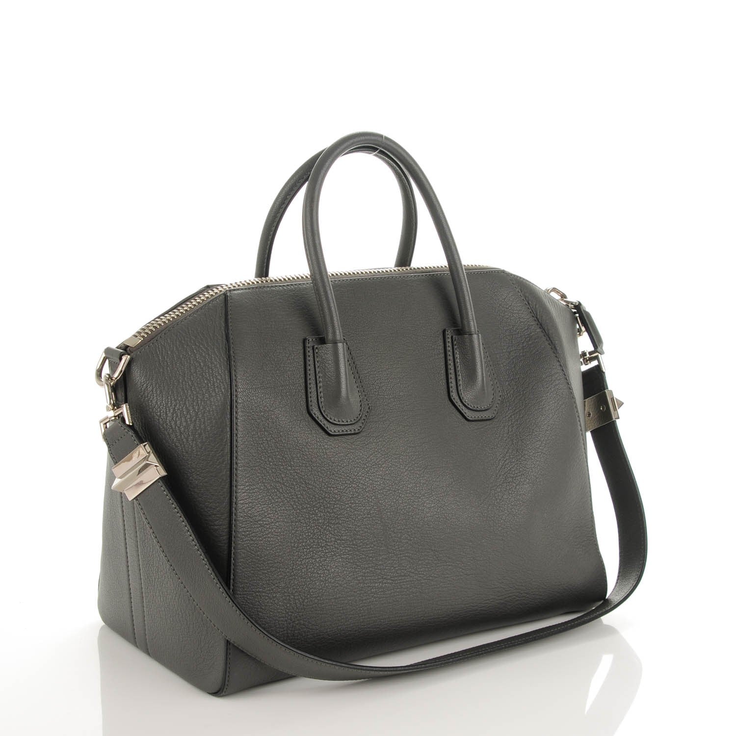 Givenchy Sugar Goatskin Medium Antigona Dark Grey 3 of 7