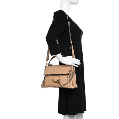 Chloe Calfskin Small Faye Day Shoulder Bag Blush Nude 2 of 19