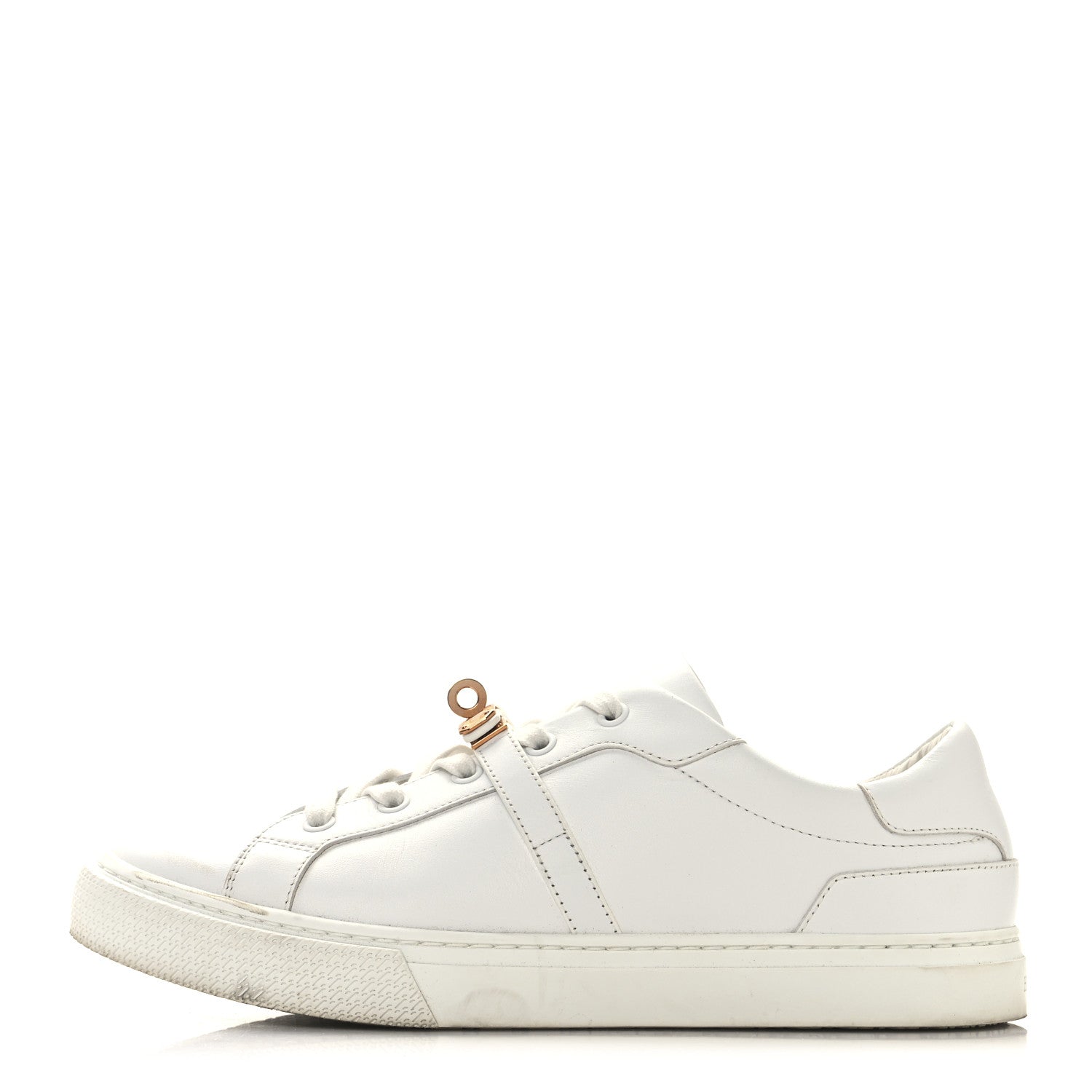 Hermes Calfskin Day Sneakers 40.5 White 1 of 10