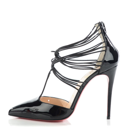 Christian Louboutin Patent Confusa 100 Pumps 37 Black 1 of 8