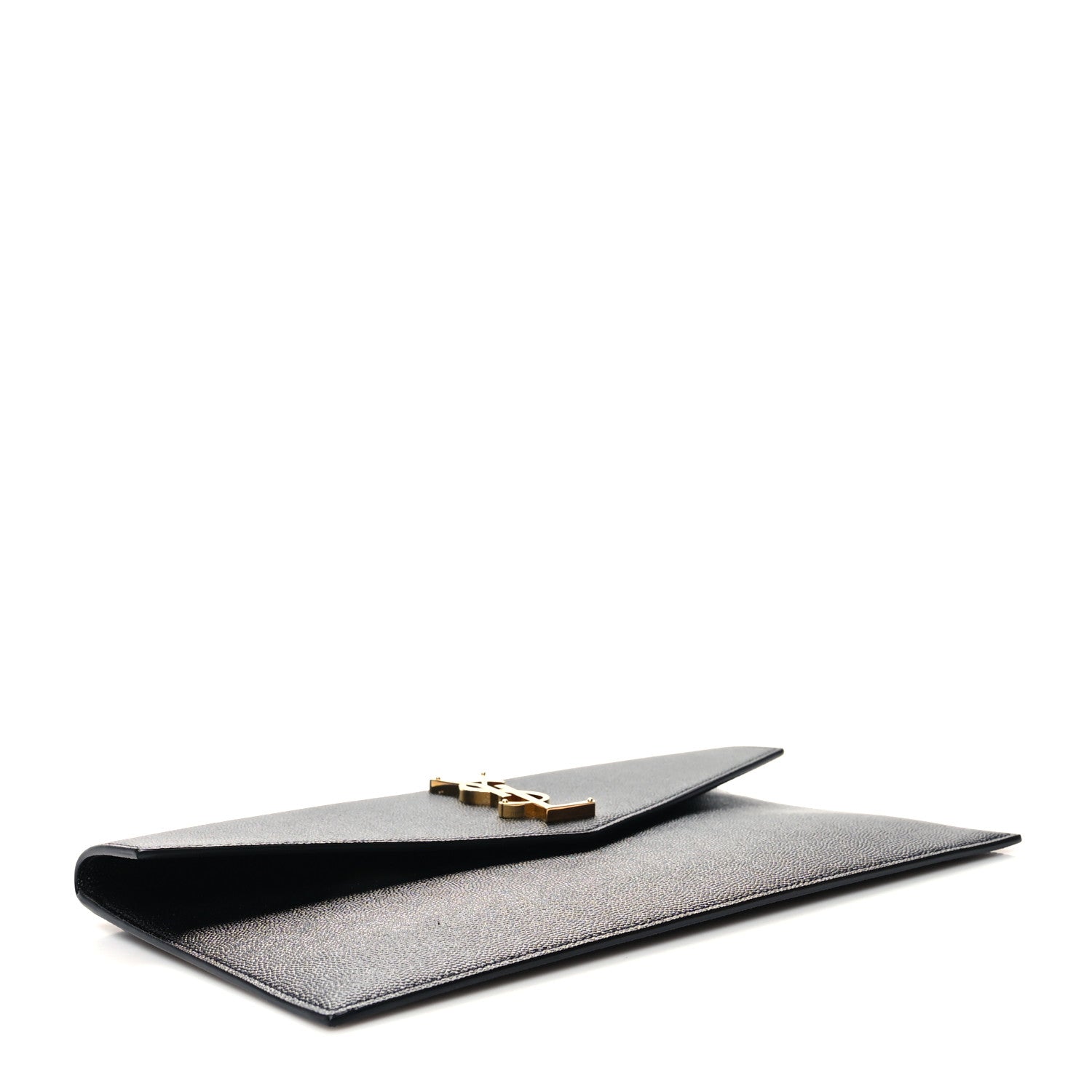 Saint Laurent Grain De Poudre Uptown Pouch Black 4 of 10