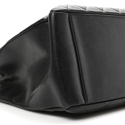 Chanel Caviar Quilted Grand Shopping Tote GST Black 8 of 9