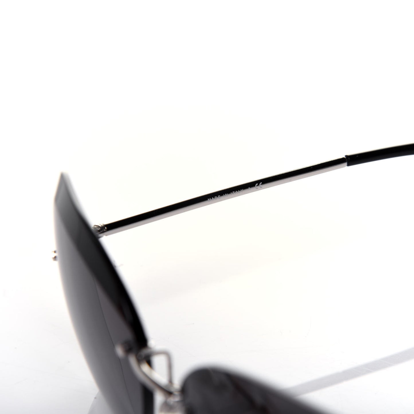 Metal Spring Round Sunglasses 4220 Silver