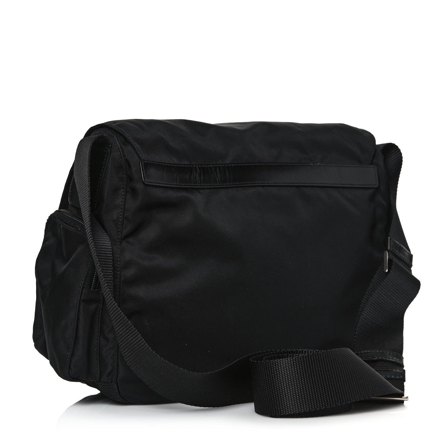 Prada Tessuto Nylon Vela Messenger Bag Black 2 of 12
