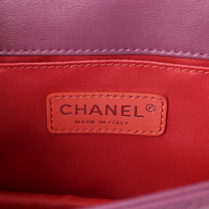 Chanel Vinyl Lipstick Flap Viole 6 of 9