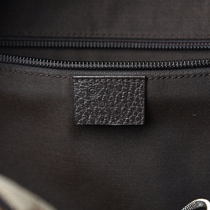 Gucci Monogram Travel Backpack Dark Brown 5 of 9