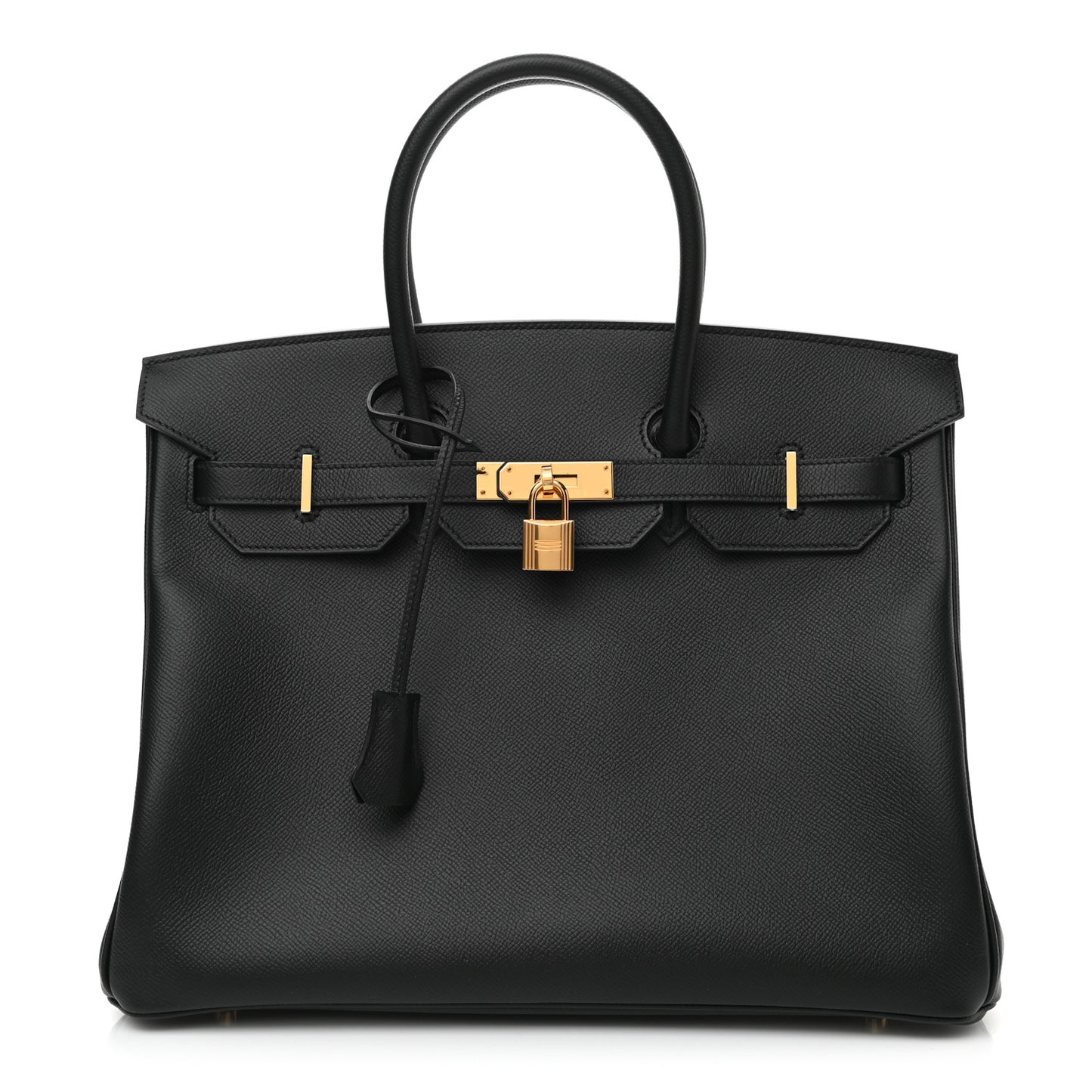 Epsom Birkin 35 Black