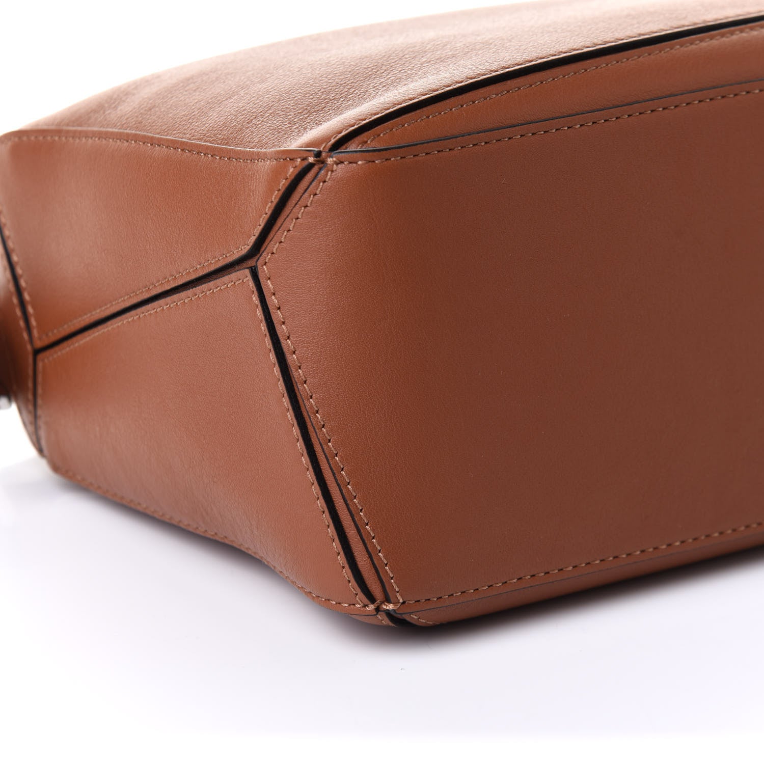 Loewe Calfskin Small Puzzle Bag Tan 8 of 9