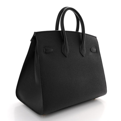 Hermes Epsom Birkin Sellier 25 Black 3 of 12