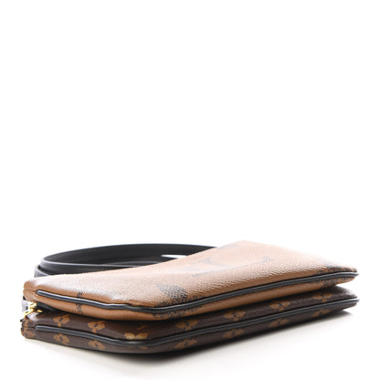 Louis Vuitton Reverse Monogram Giant Double Zip Pochette 3 of 9