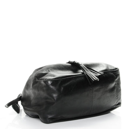 Prada Nappa Drawstring Tote Black 4 of 7