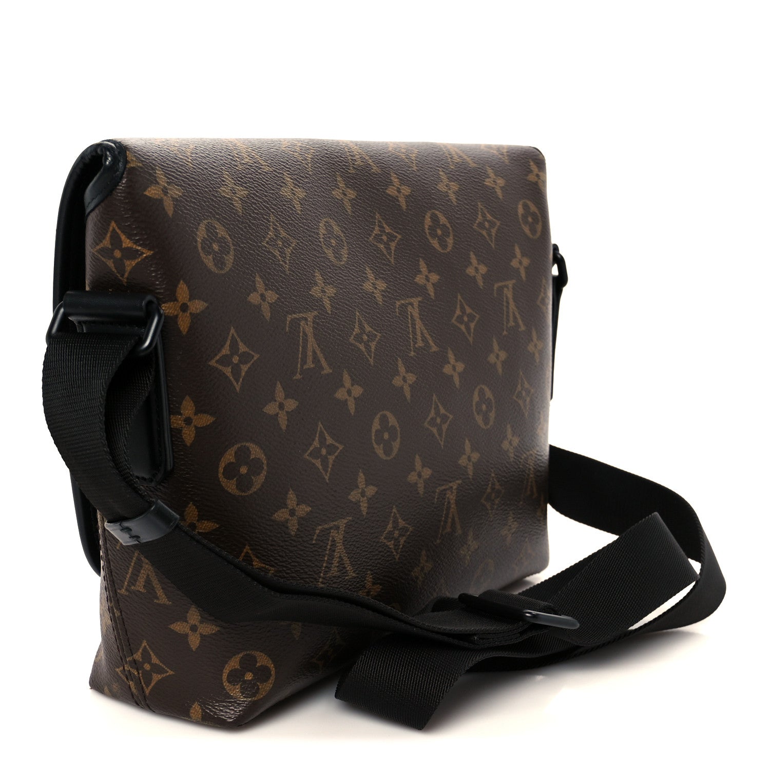 Louis Vuitton Monogram Macassar Magnetic Messenger 3 of 10