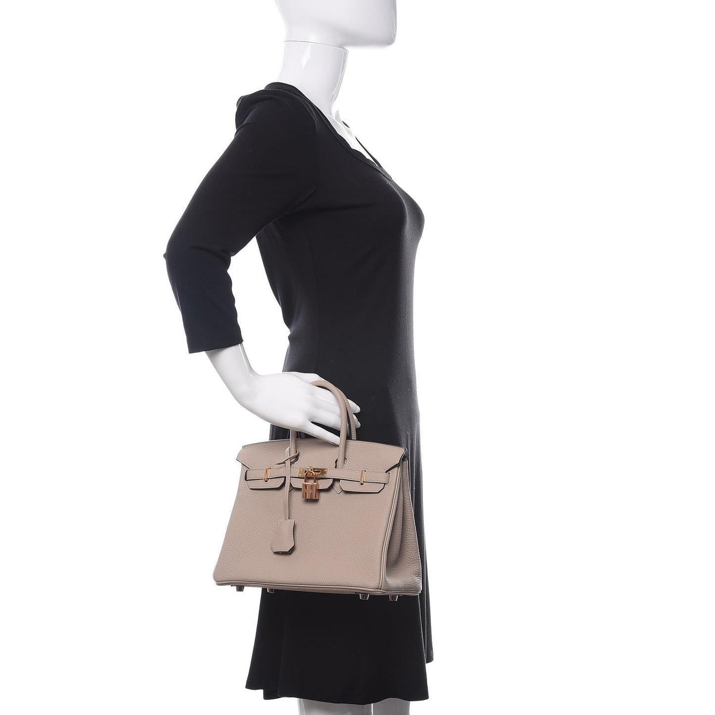 Togo Birkin 25 Gris Tourterelle