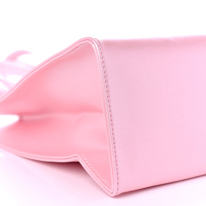 Telfar Metallic Vegan Leather Medium Shopping Bag Ballerina 9 of 10