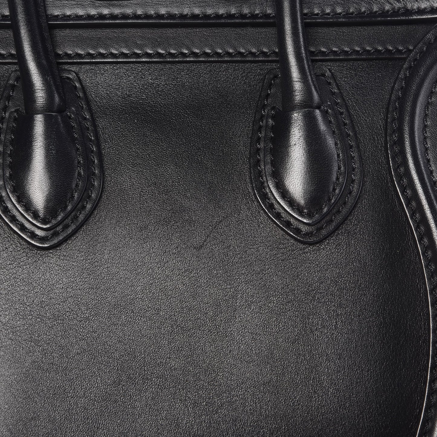 Smooth Calfskin Nano Luggage Black