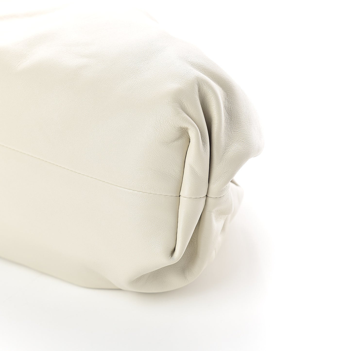 Smooth Butter Calf The Pouch Oversized Clutch Mist