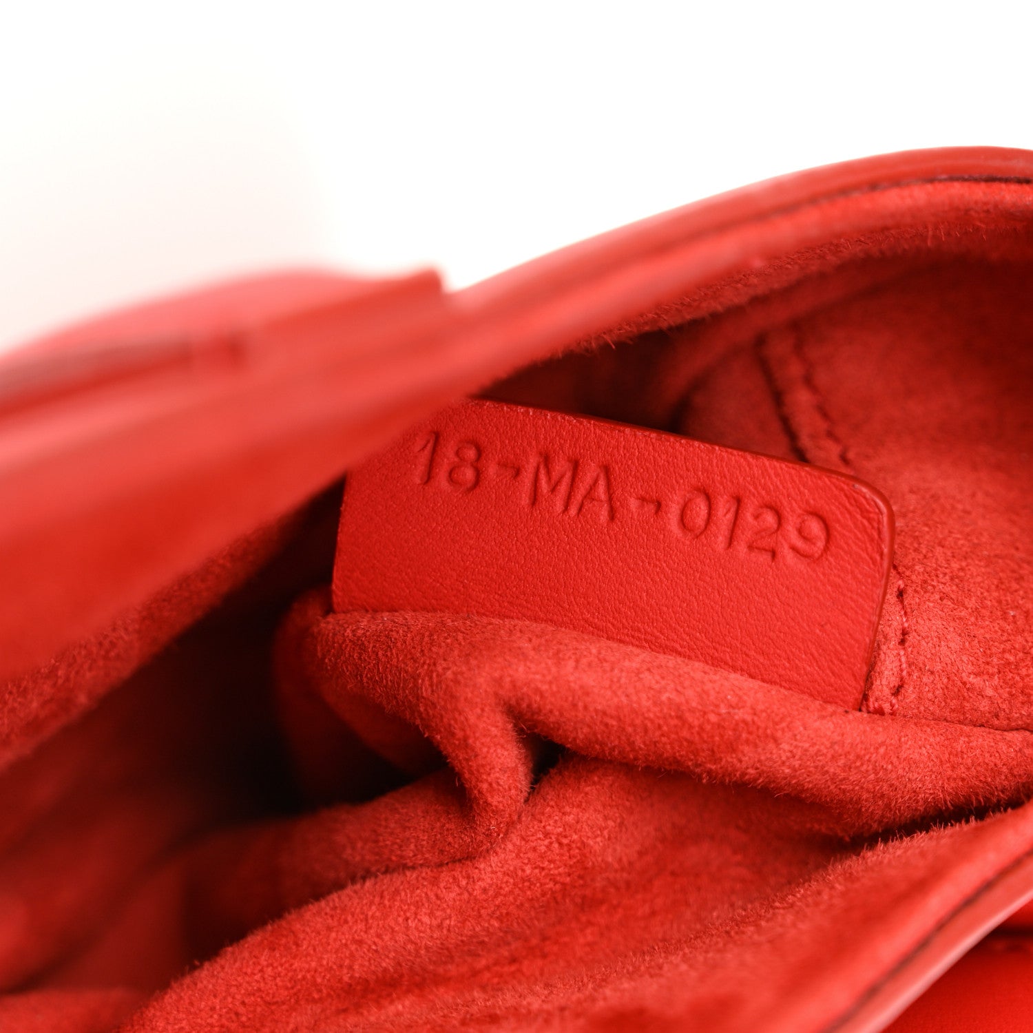 Christian Dior Ultra Matte Calfskin Mini Saddle Bag Red 7 of 10