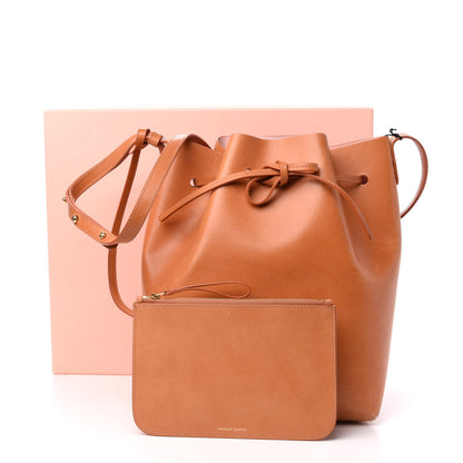 Mansur Gavriel Calfskin Bucket Bag Cammello Rosa 13 of 13