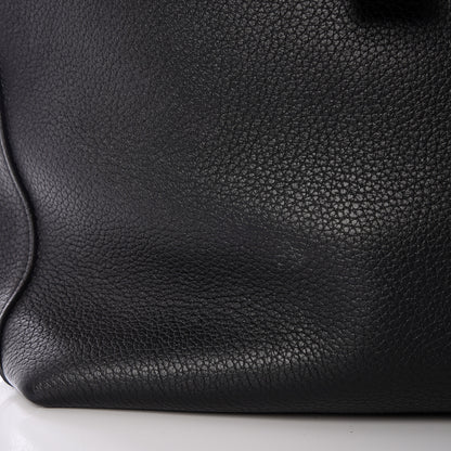 Louis Vuitton Taurillon Cabas Voyage Tote Black 10 of 12