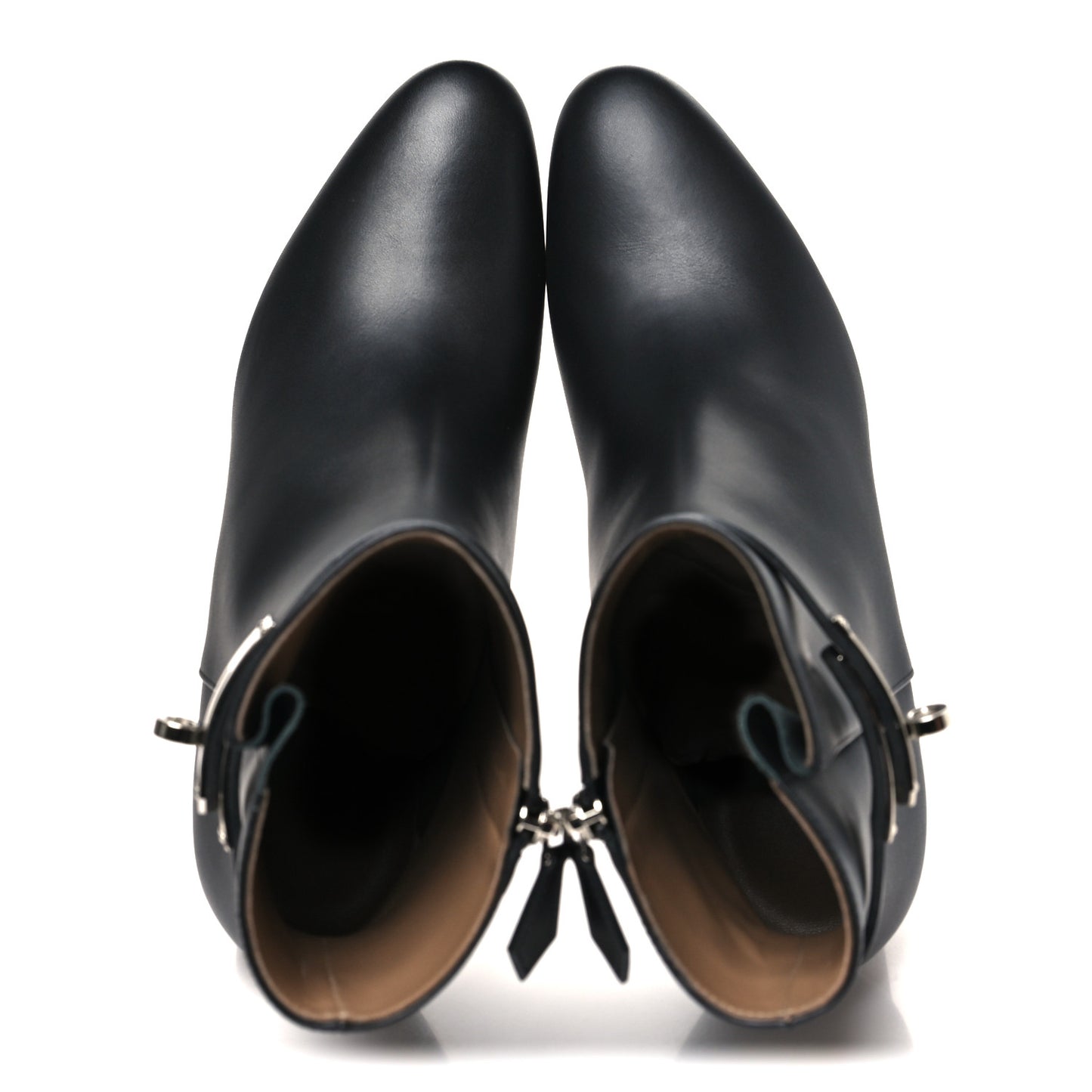 Calfskin Saint Germain Ankle Boots 39 Black