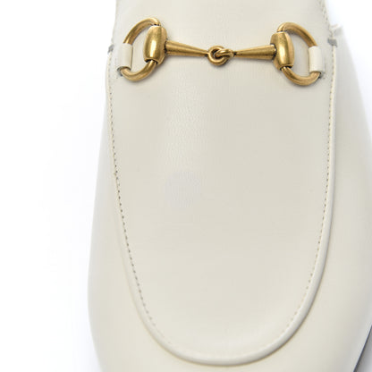 Gucci Malaga Kid Womens Princetown Slippers 38.5 Mystic White 9 of 11